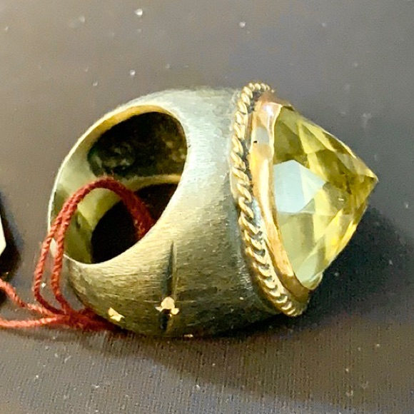 Ring By Bora Sterling Crystal And Gemstone Final Prize